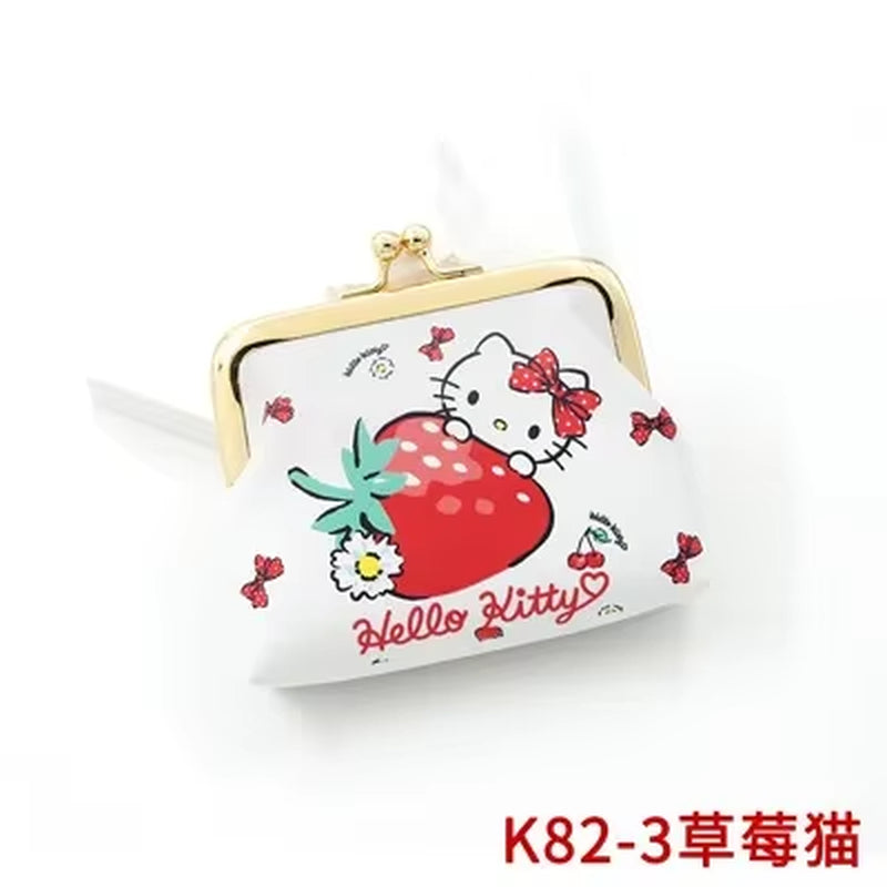 Cartoon Coin Pouch Purse Sanrio Creative Small Wallet Wholesale My Melody Bags Girls Purse Kawaii Wallet Kid Purses